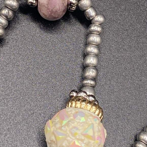 Chico’s Sculptured Beaded Necklace 18” - Picture 11 of 15